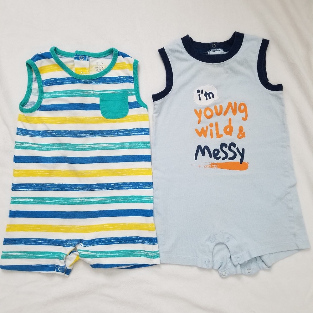 Koala Kids Boy Rompers